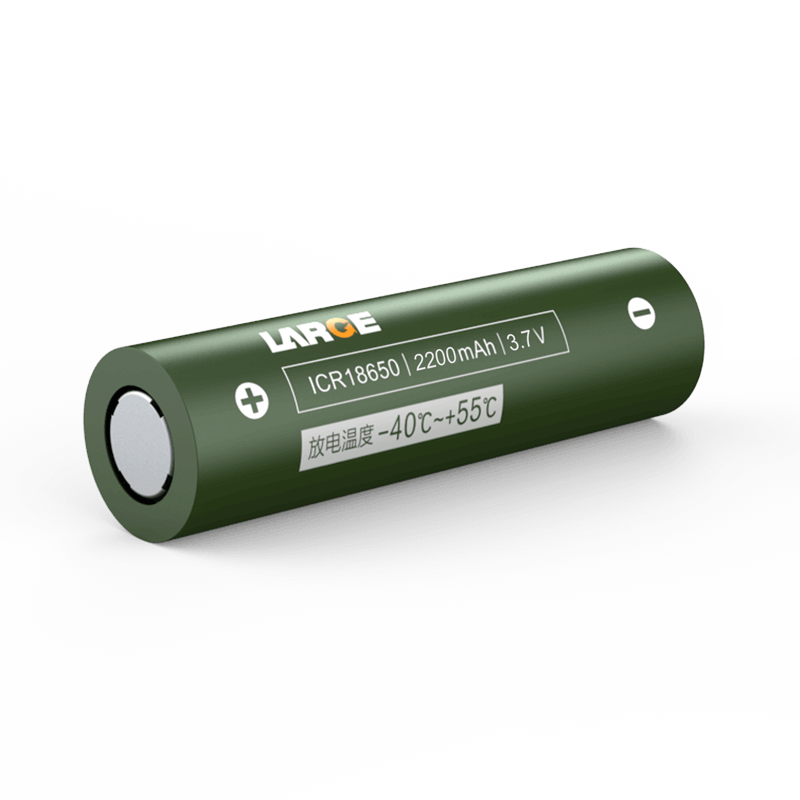 Low Temperature Acupuncture 18650 Lithium Battery, ICR18650 3.7V 2200mAh Lithium-ion Cell