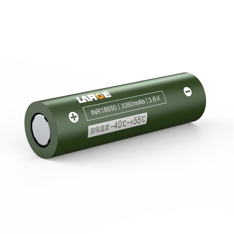 18650 3.6V 3350mAh Low Temperature High Energy Density Lithium Battery