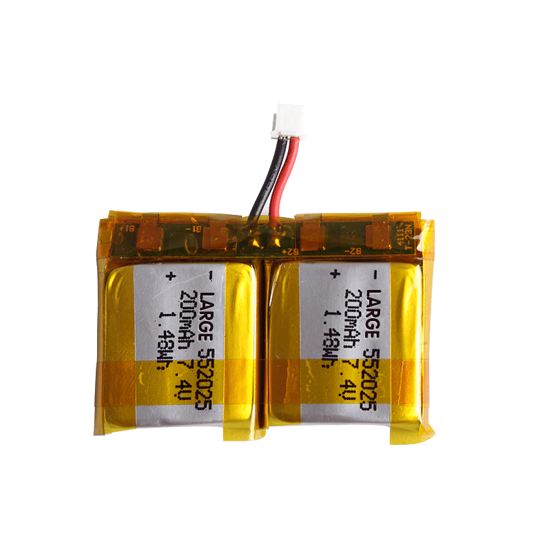 PL552025 7.4V 450mAh Polymer Lithium Battery