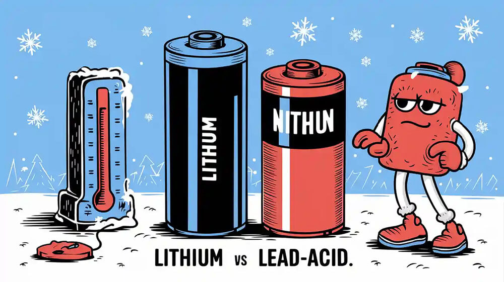 Lithium vs Lead-Acid Batteries in Cold Weather Performance