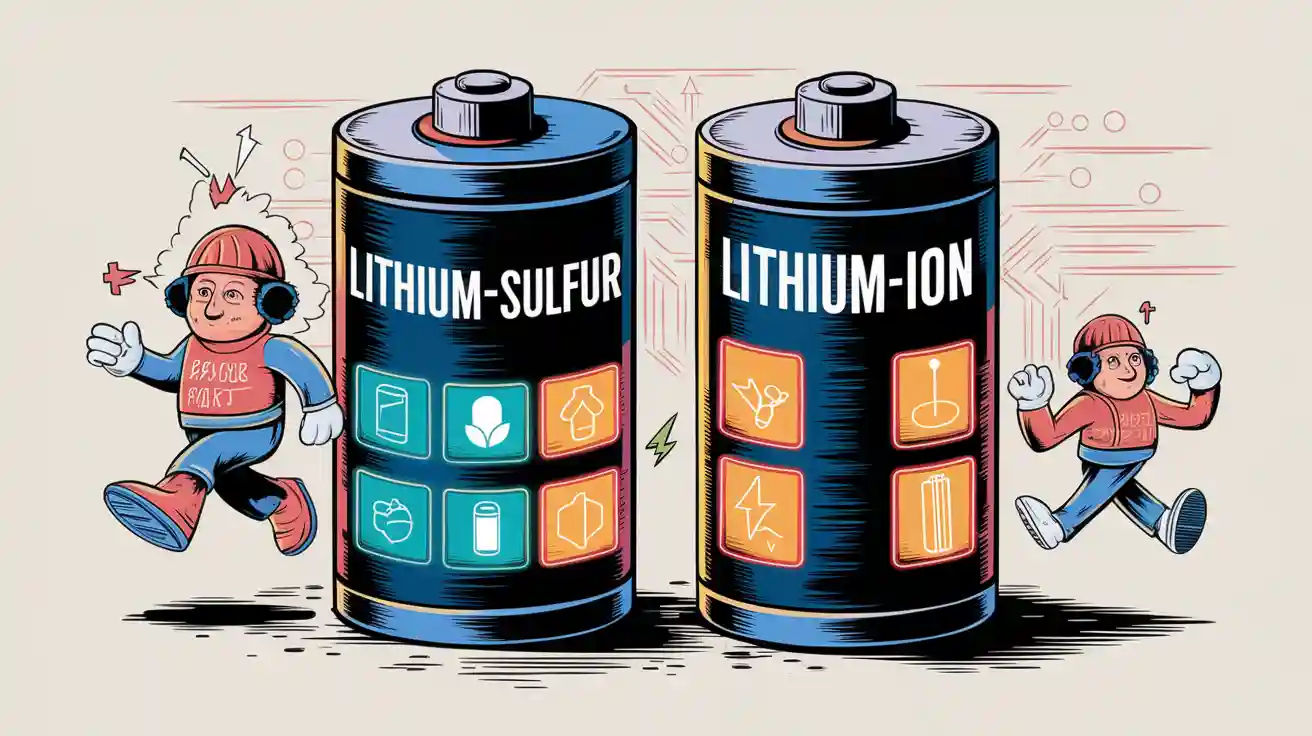 Lithium-Sulfur Batteries vs Lithium-Ion: Key Features Compared