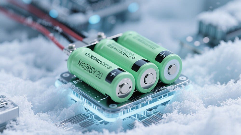 Low-temperature lithium batteries
