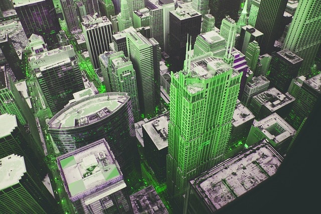 metropolis, architecture, green, building, house, glass, tower, city, greenery, trend color 2017, trend, city, city, trend, trend, trend, trend, trend