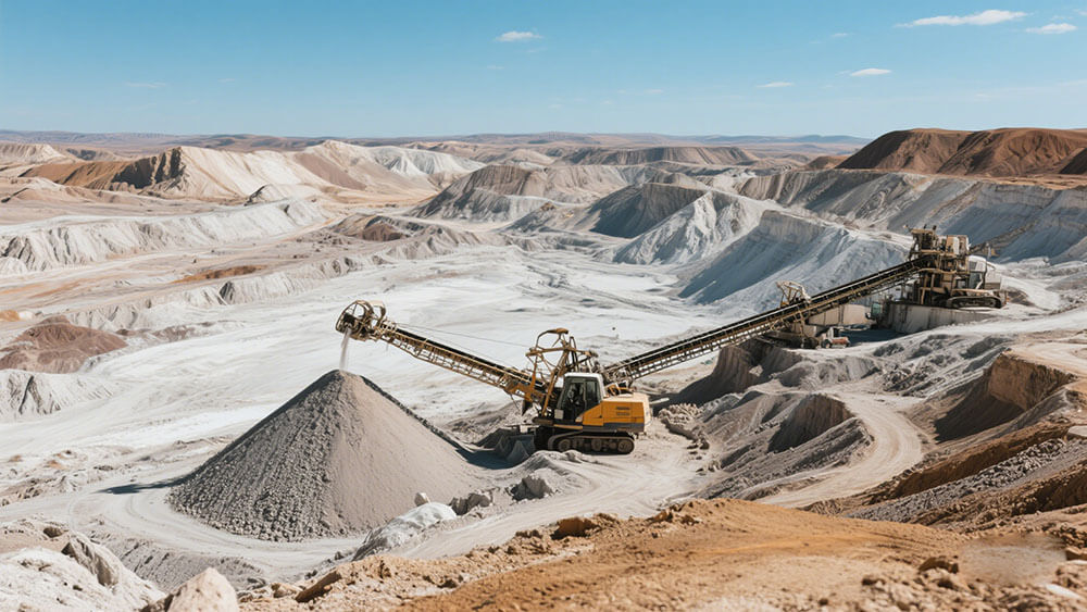 Mining of lithium