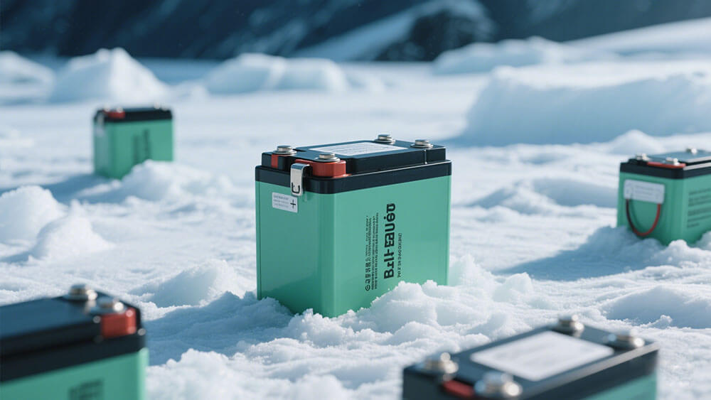 Low-temperature lithium batteries
