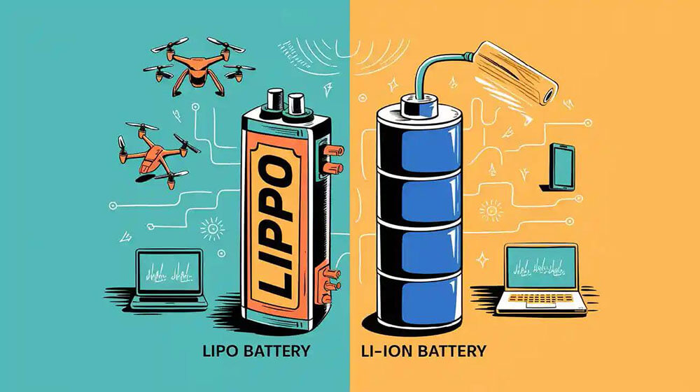 Understanding the Key Differences Between LiPo and Li-ion Batteries