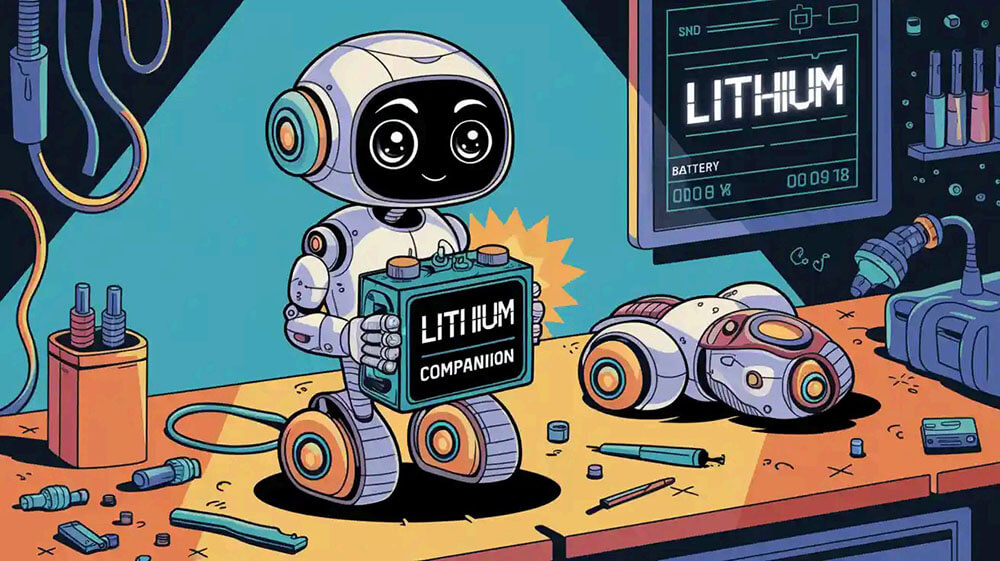 Robot Companion lithium battery
