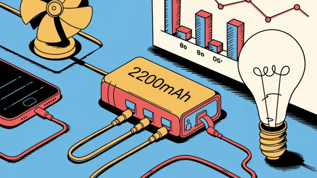 How Long Does a 2200mAh Lithium Battery Last Under Different Loads