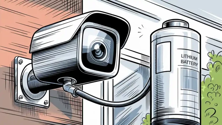 security camera battery