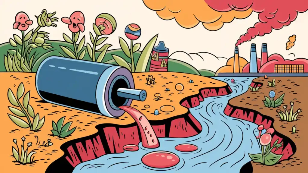 What is Secondary Pollution from Lithium Batteries