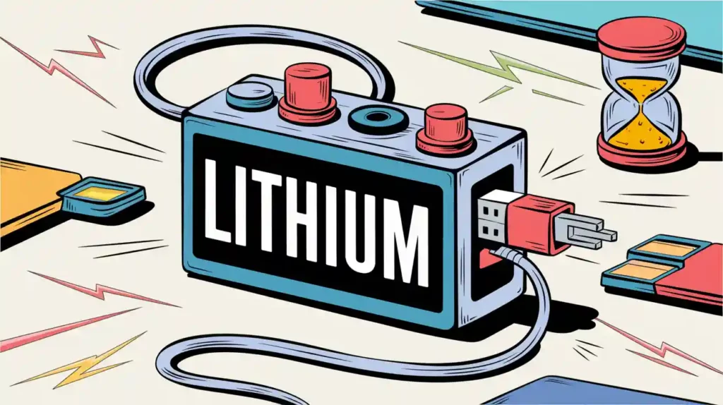 charging speed of lithium battery