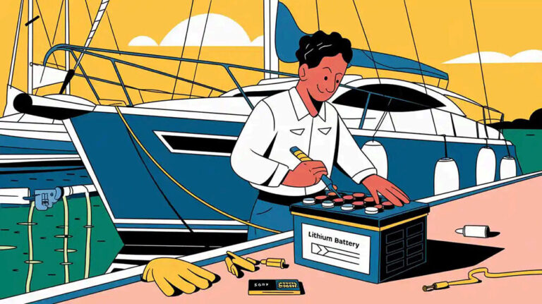 boat lithium battery