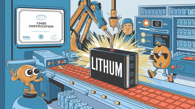 What is ISO 13485 Certification and Its Role in Lithium Battery Manufacturing