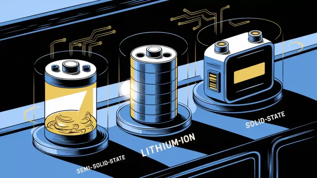 How Semi-Solid-State Batteries Compare to Lithium-Ion and Solid-State