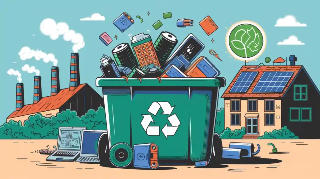 WEEE standard and Lithium battery