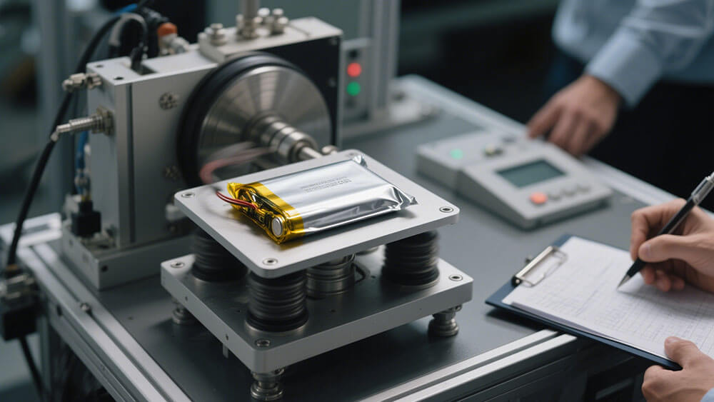 Part 2: Conducting the Vibration Test of Lithium Batteries