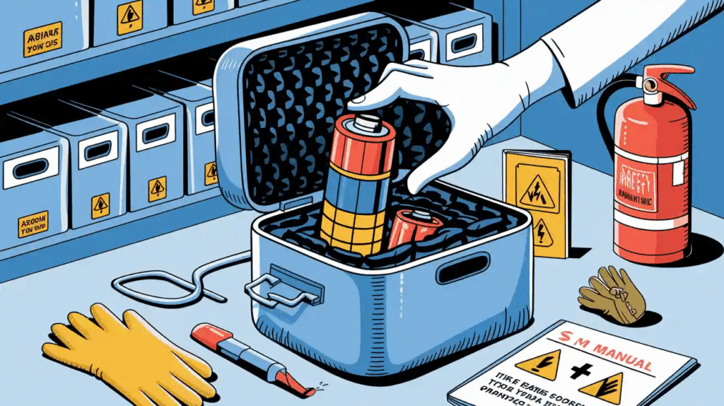 Store Lithium-Ion Batteries Safely For Long