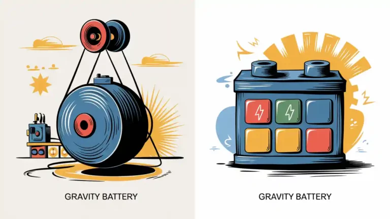 Key Differences Between Gravity Batteries and Traditional Batteries