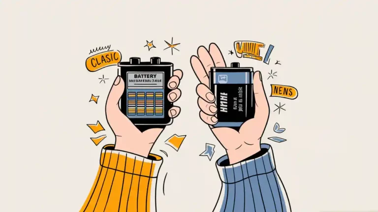 A Look at Old vs New Battery Packaging