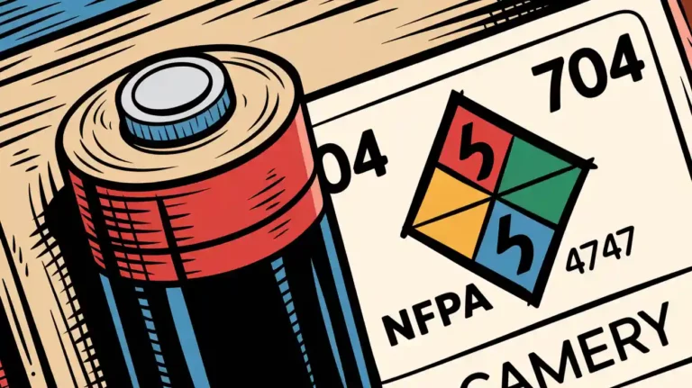 What Is the NFPA 704 Rating for Lithium Batteries