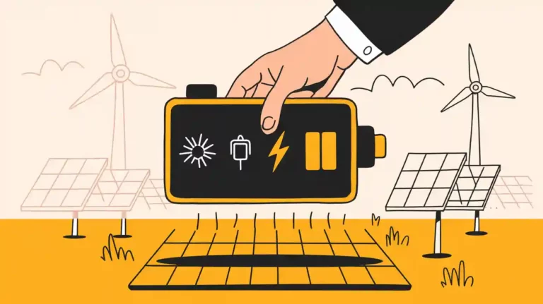 How to Store Renewable Energy in a Battery