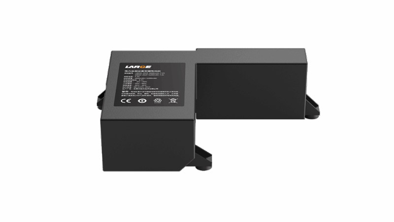Dual lithium battery packs for power monitoring equipment