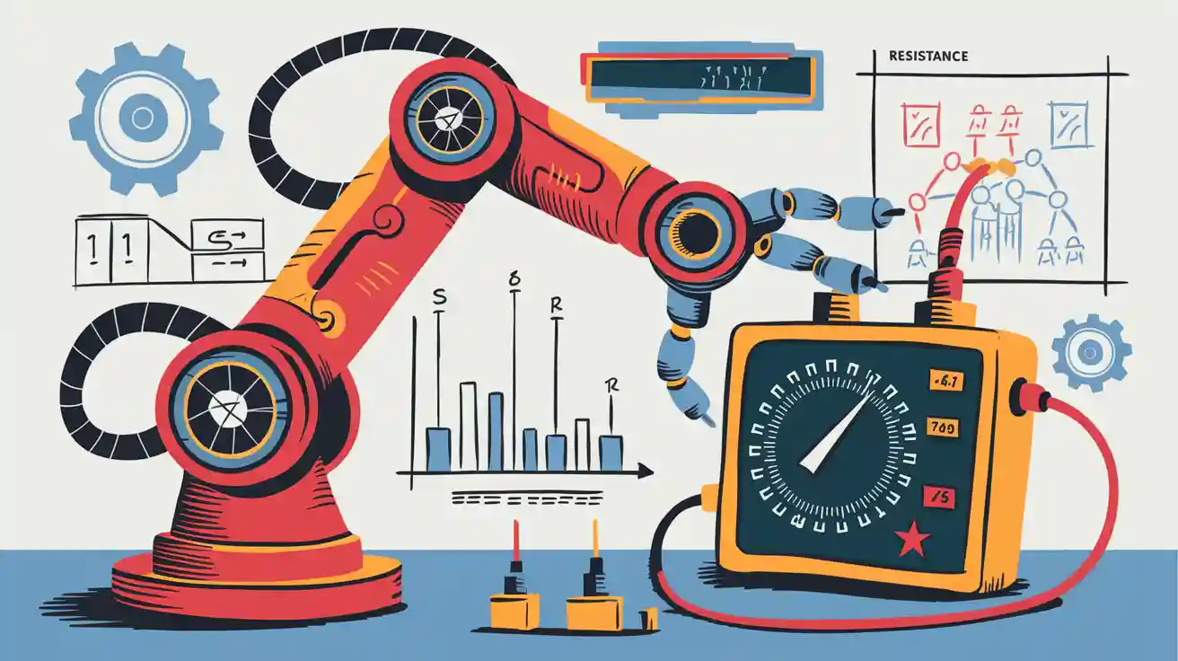 Internal Resistance as a Key Performance Indicator for Robotics