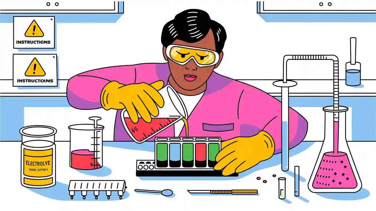 How to Safely Prepare Battery Electrolyte Solutions