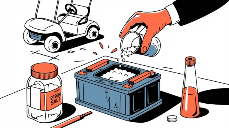 How to Restore Golf Cart Batteries with Epsom Salt and Desulfation