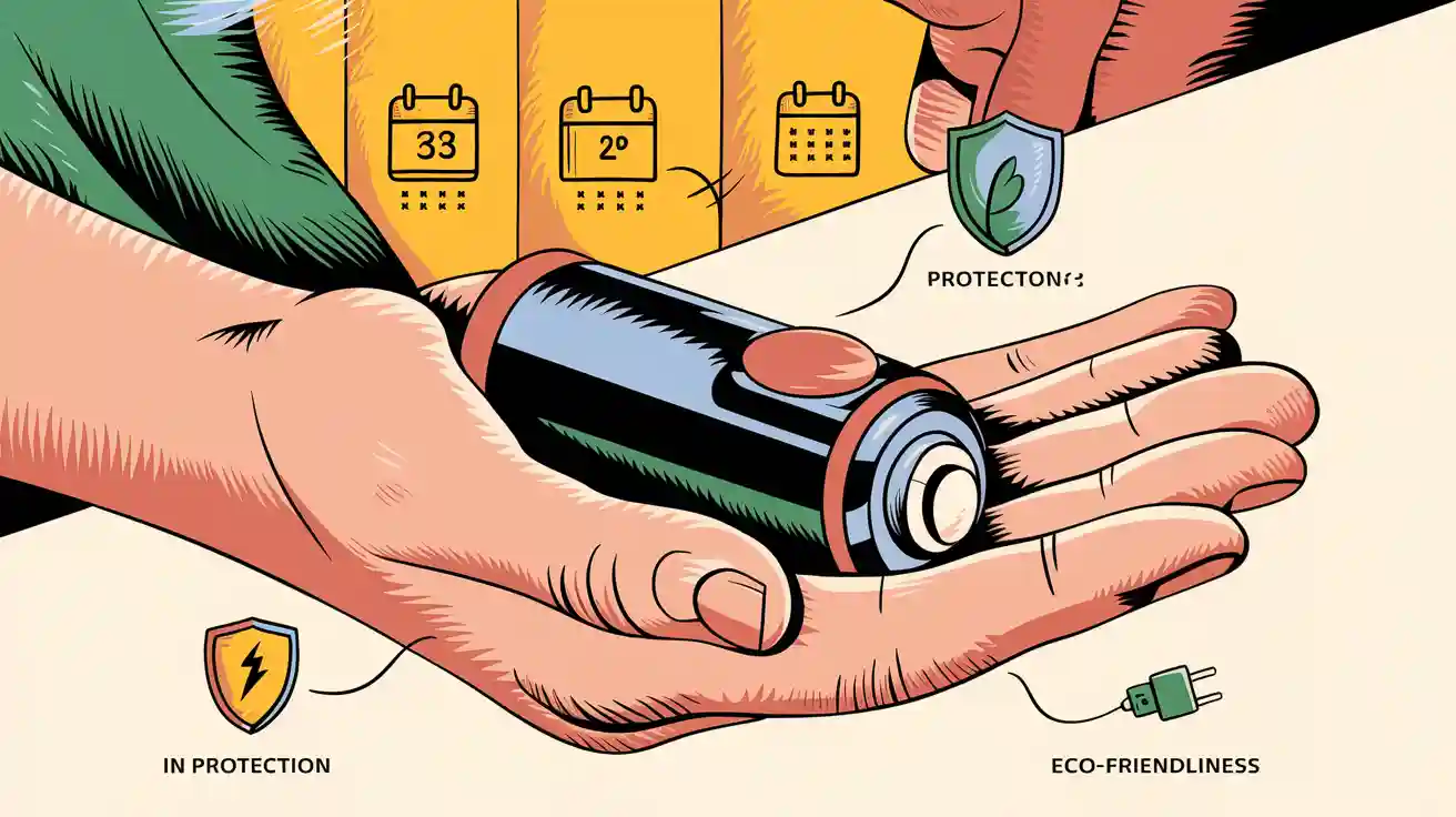 What is the shelf life of lithium-ion rechargeable batteries and how can you extend it