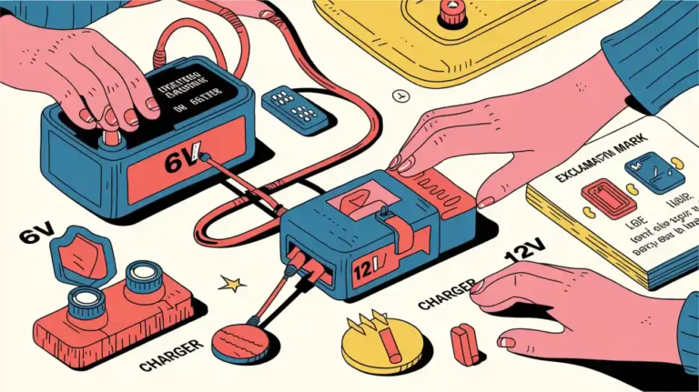 How to Safely Charge a 6V Battery with a 12V Charger