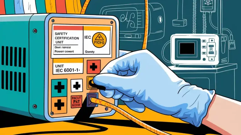 Why IEC 60601-1 is considered the standard for medical device power