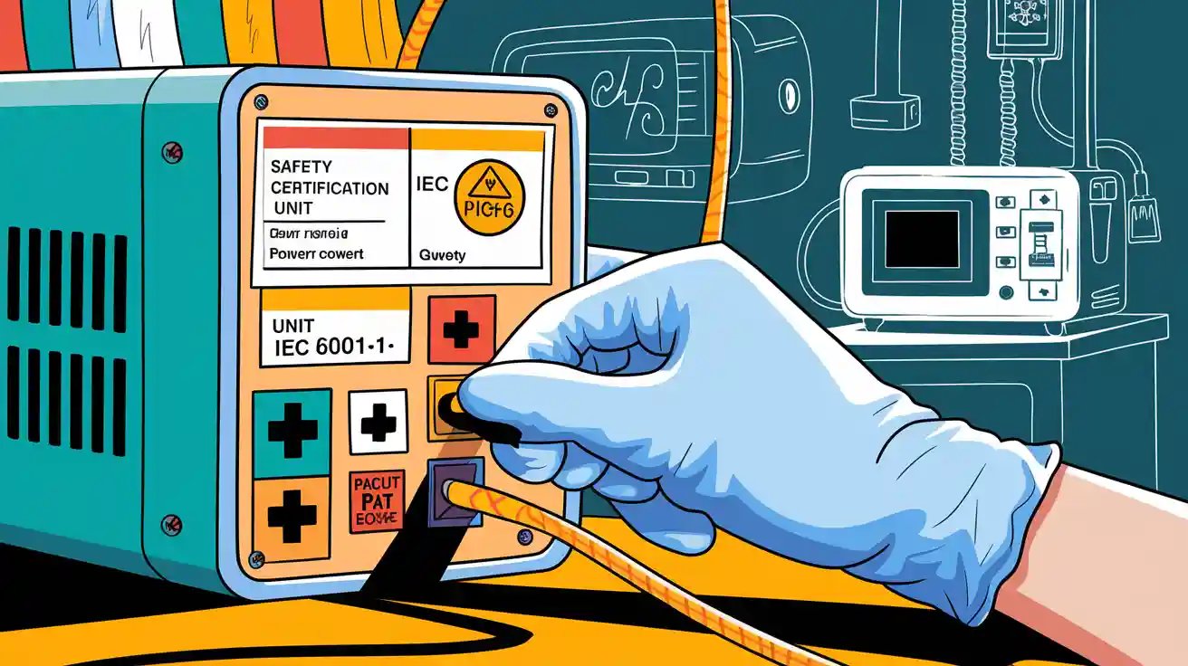 Why IEC 60601-1 is considered the standard for medical device power
