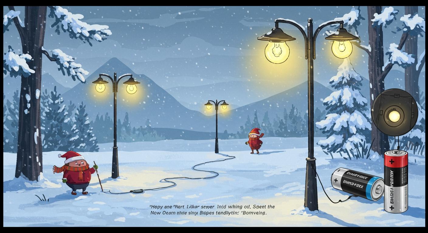 The Best Battery Solutions for Outdoor Lighting in Extreme Cold