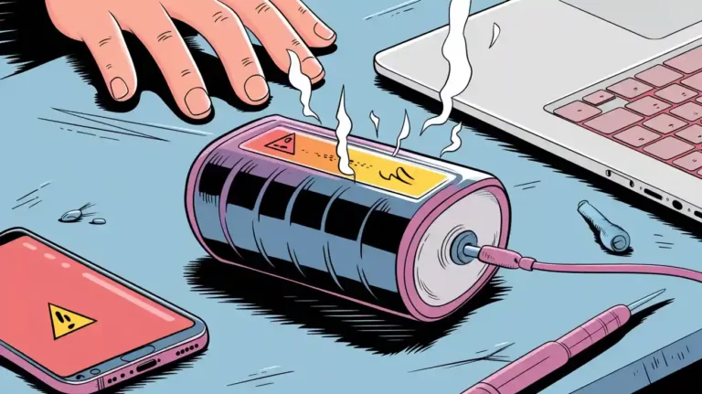 What happens if you ignore a swollen battery