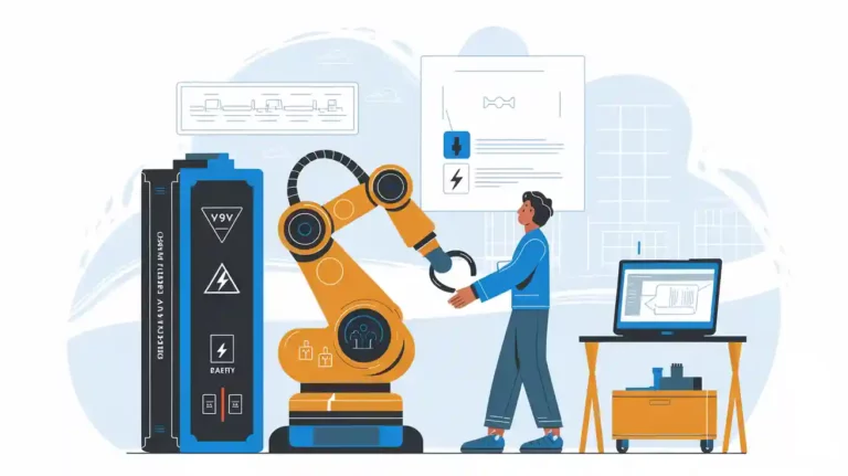 The importance of high energy density and safety in batteries for Collaborative Robots