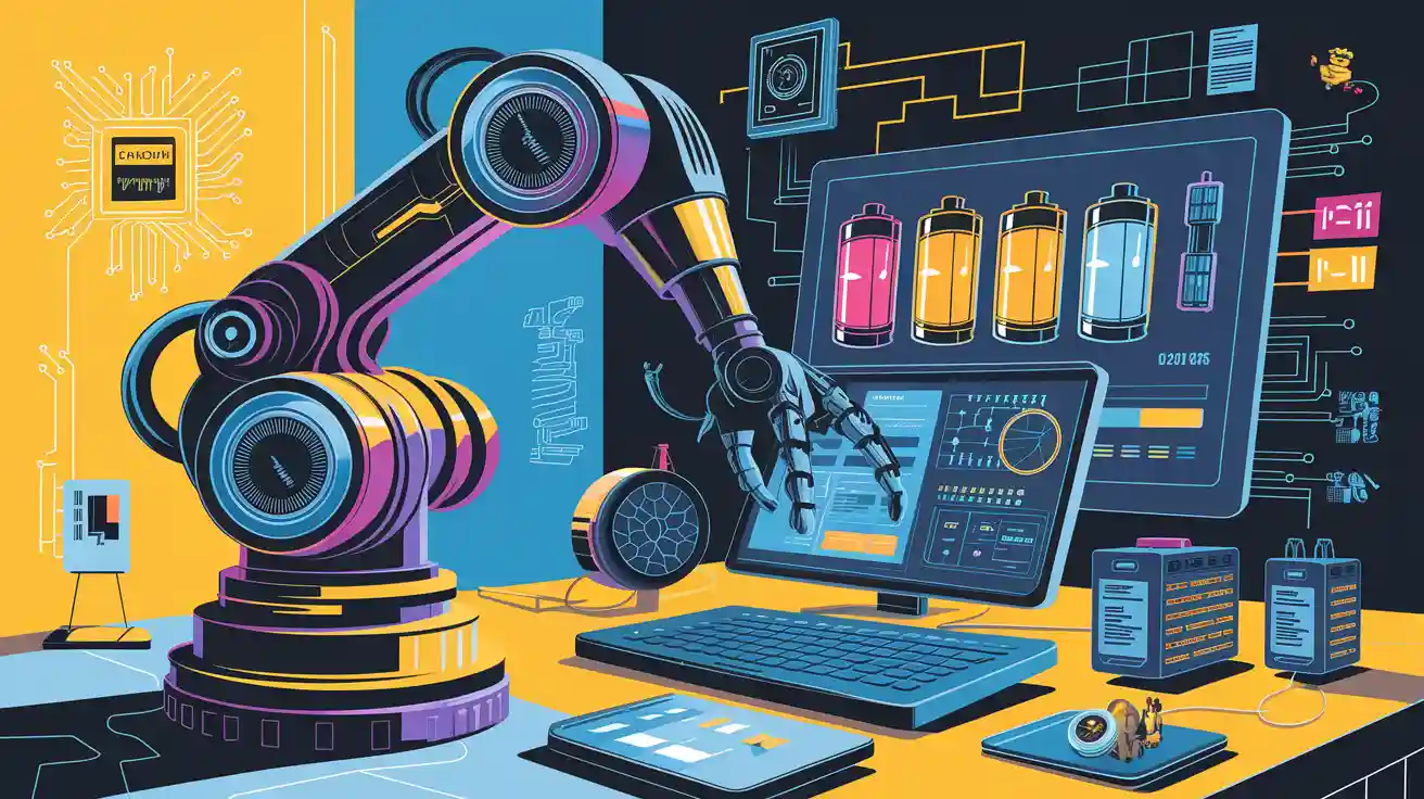 Smart Integration of Batteries with Robot Control Systems for Predictive Maintenance