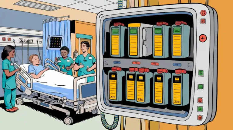 Battery Redundancy Systems in Critical Care Equipment