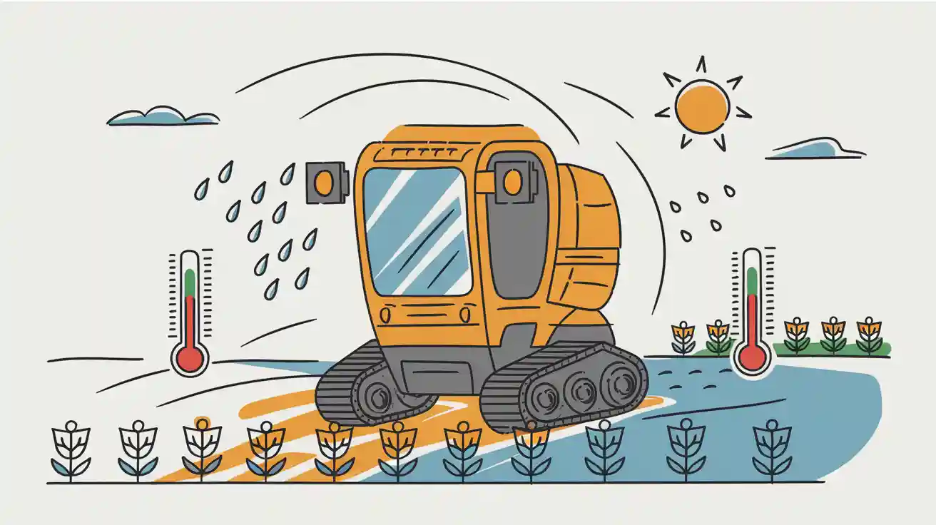 Protection Design and Reliability Verification Against Sun, Rain, Dust, and Wide Temperature Variations for Agricultural Robots
