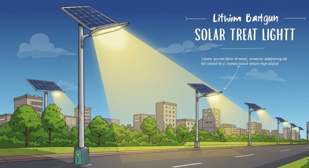 How Efficient Lithium Batteries Power Modern Solar Street Lights