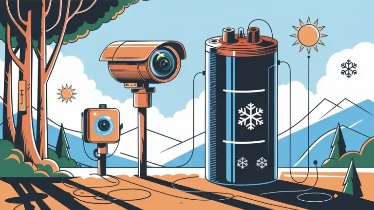 Developing Wide-Temperature Range Li-ion Solutions for Outdoor Smart Cameras and Sensors