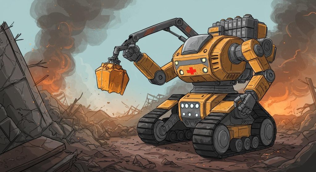 High-Discharge Lithium Batteries: Powering Rescue Robots in Extreme Conditions