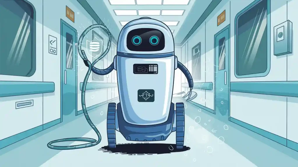 The Battery Fastidiousness of Medical Disinfection Robots and their Standards for Sterile Environments