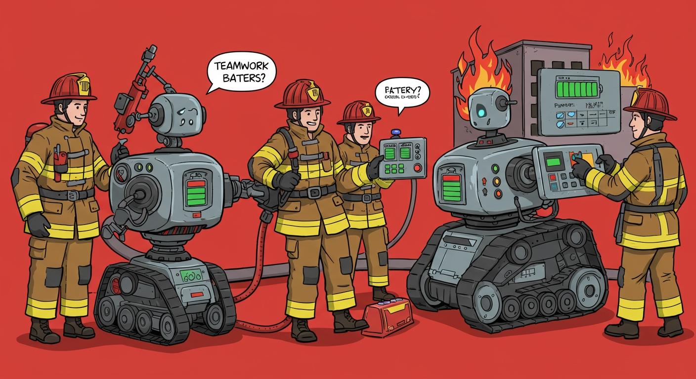 Protecting Firefighters with Reliable Battery Systems for Robots