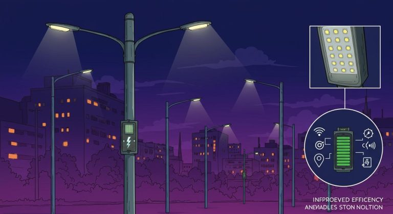 How Smart Batteries Improve Efficiency in Modern LED Street Lights