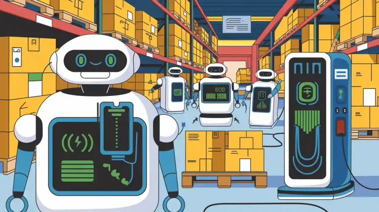 Warehouse & Logistics Robots: High Power Density and Fast-Charging Battery Technologies