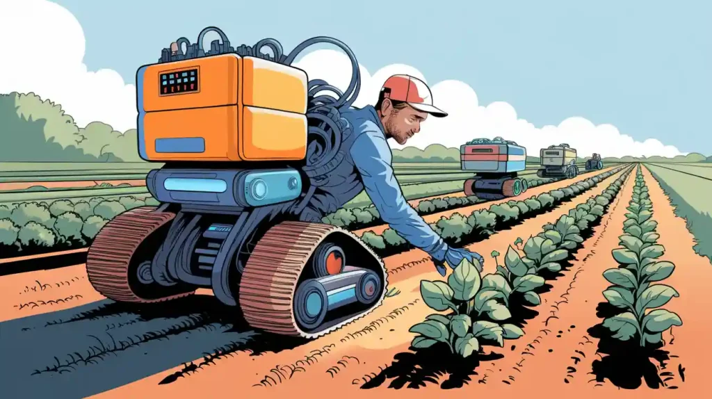 Agricultural Robots: High-Capacity Batteries for All-Day Operations
