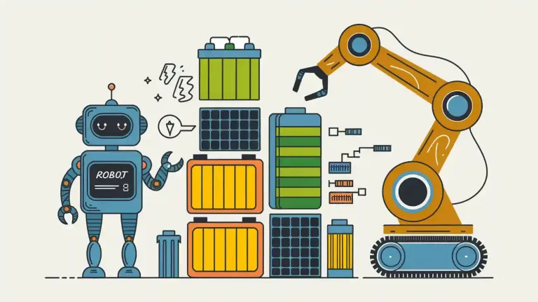 Trends in Batteries for Consumer and Industrial Robotics