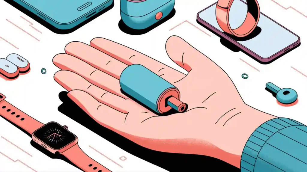 Miniaturized Batteries for Portable Devices