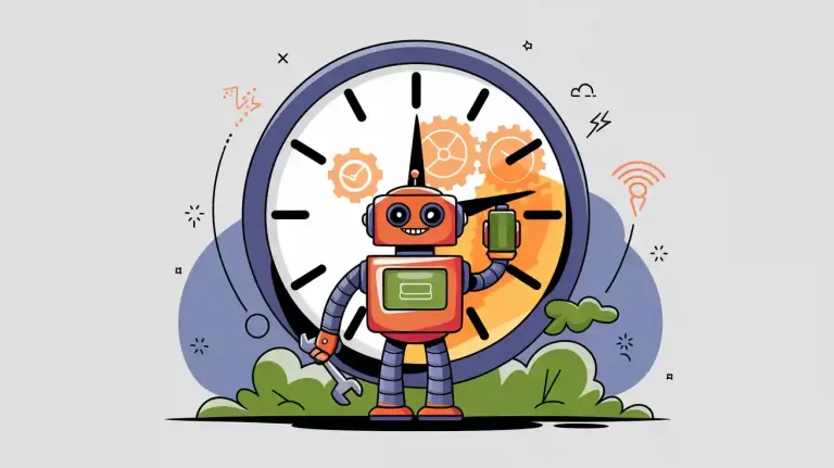 Strategies for Continuous Operation Time in Robots